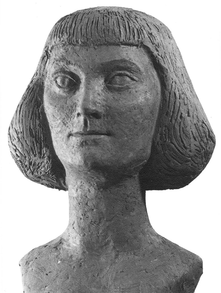Portraitbüste Sabina Heppenheimer von Roland Vogel